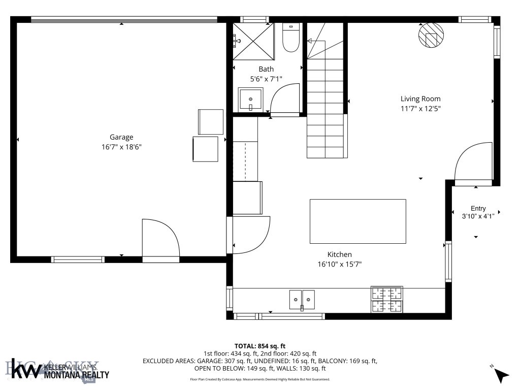 231 1/2 S D Street, Livingston MT 59047