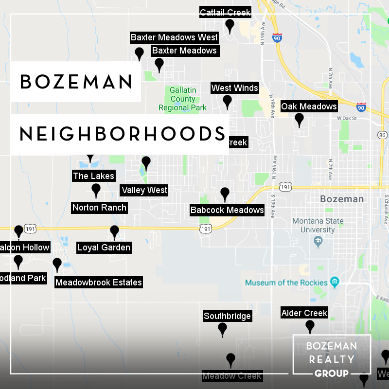 Where are the Best Areas to Live in Bozeman? - Bozeman Real Estate Group