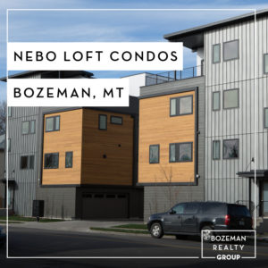 Nebo Loft Condos For Sale - Bozeman, MT