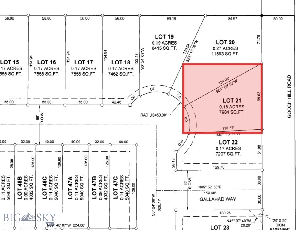 TBD Cloudfield (Lot 21) Circle, Bozeman MT 59718