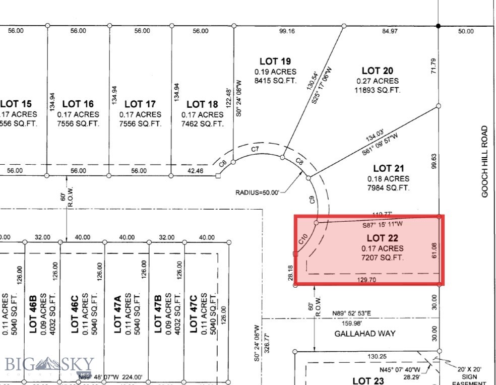 TBD Cloudfield (Lot 22) Circle, Bozeman MT 59718