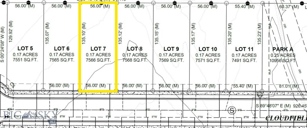TBD Cloudfield (Lot 7) Circle, Bozeman MT 59718